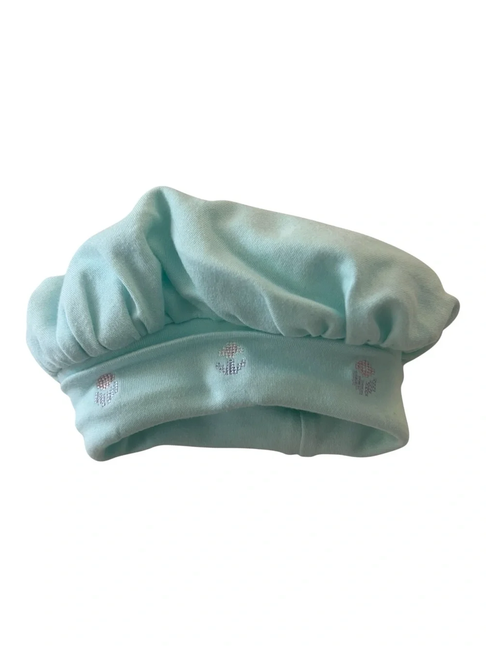 NWT Vintage 90s Baby Girl Winter Baby Beret